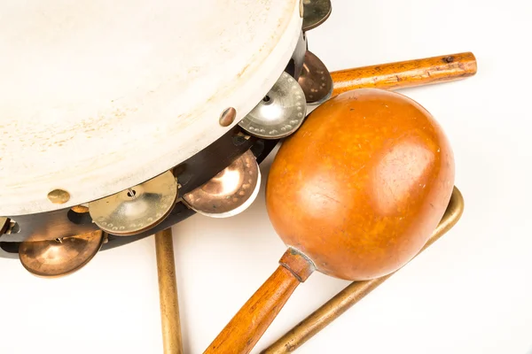 Pequeños instrumentos de percusión — Foto de Stock