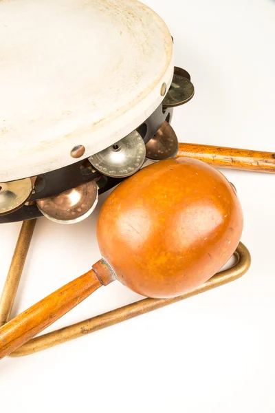 Pequeños instrumentos de percusión — Foto de Stock