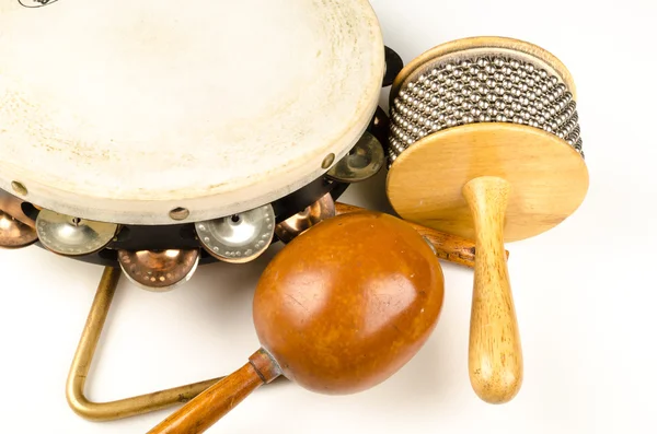 Pequeños instrumentos de percusión — Foto de Stock