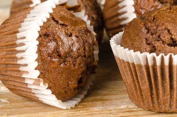 Σπιτικό muffins σοκολάτας — Φωτογραφία Αρχείου