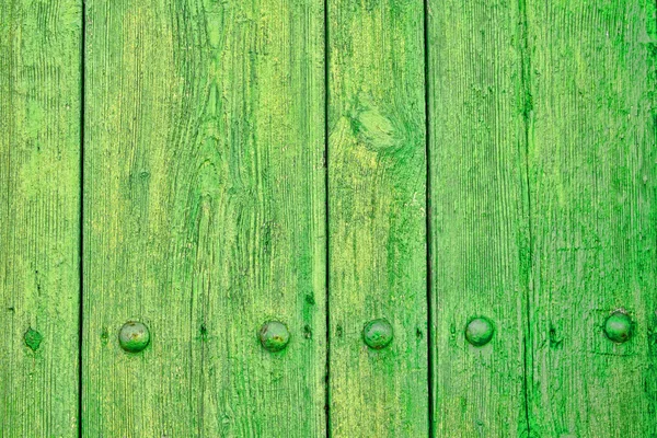 Tavole di legno verde — Foto Stock