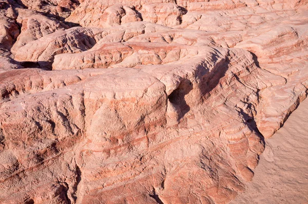 Erosion med djupa fåror — Stockfoto