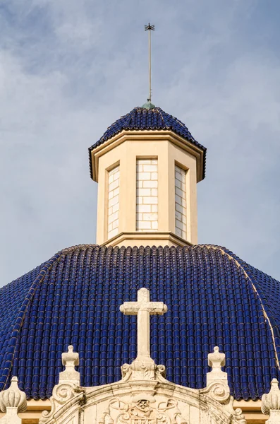 Mediterranean church dome — Stock Photo, Image