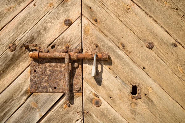 Porta aparafusada — Fotografia de Stock