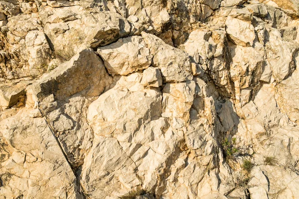 Doku bir kalker kaya — Stok fotoğraf