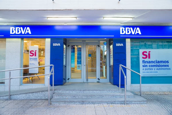 BBVA branch — Stock Photo, Image