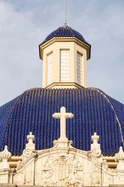 Mediterranean church dome — Stock Photo, Image