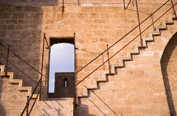 Detalle de una escalera de castillo —  Fotos de Stock