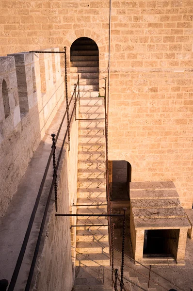 Détail prise d'un escalier du château — Photo