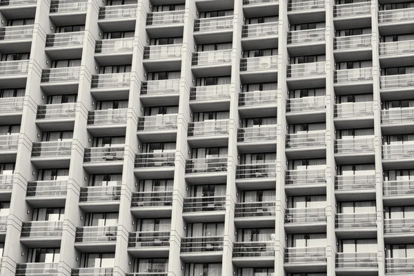 Repeating pattern of balconies — Stock Photo, Image