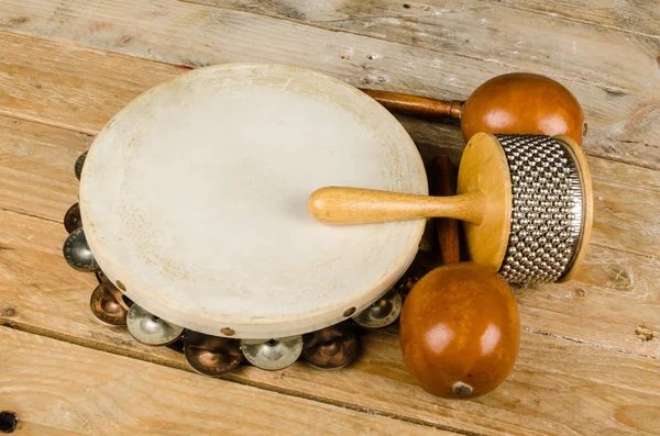 Piccolo strumento a percussione — Foto Stock