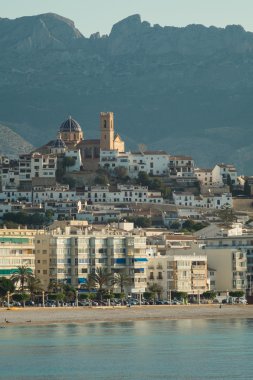Doğal Altea eski şehir