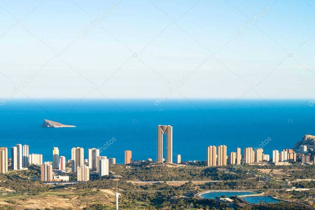 Benidorm beach resort