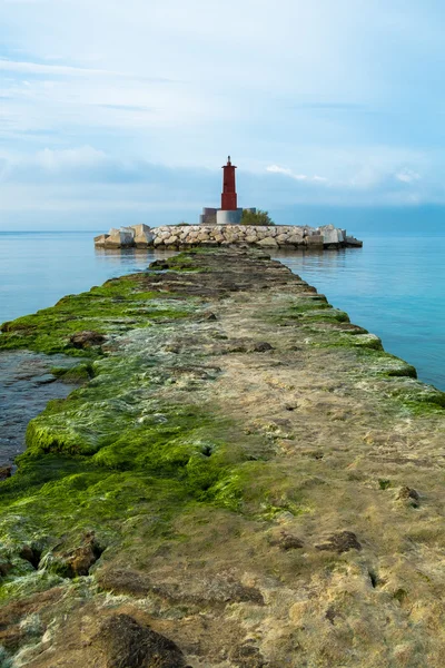 Piccola vista faro — Foto Stock