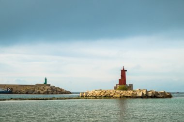 Küçük deniz feneri görünümü