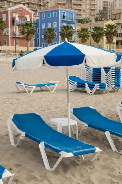 Mediterranean beach view — Stock Photo, Image