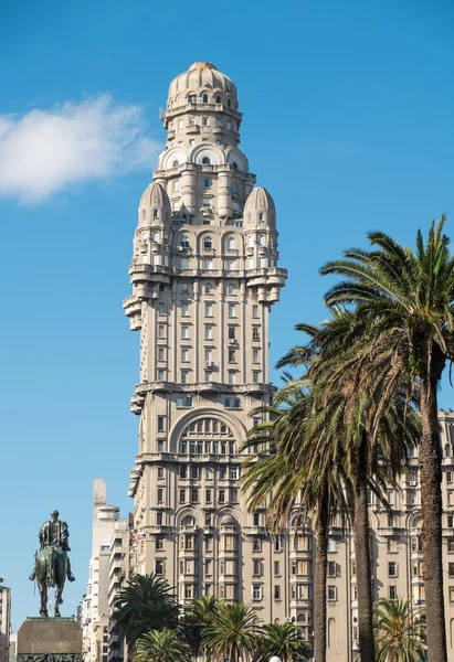 Montevideo Praça da independência — Fotografia de Stock