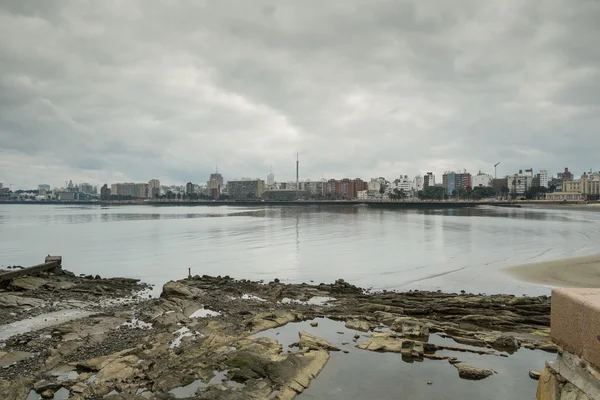 Montevideo downtown view — Stock Photo, Image