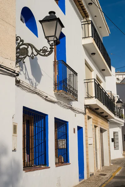 Altea vista a la calle — Foto de Stock