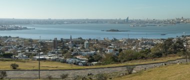 Montevideo panorama görünüm