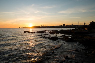 Montevideo manzarası görünümü