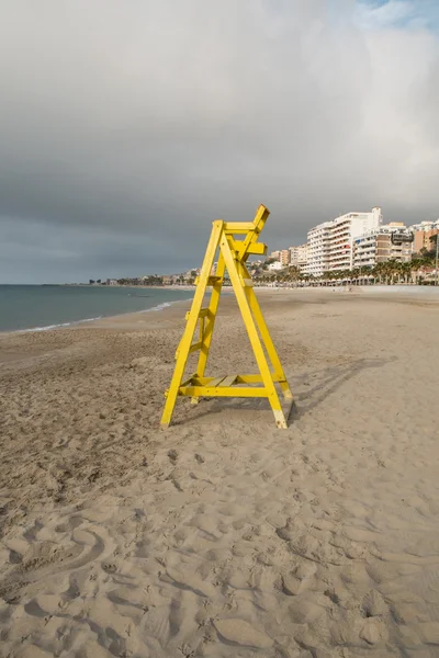 La Vila vue sur la plage — Photo