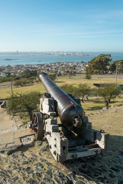 Montevideo da collina fortezza — Foto Stock