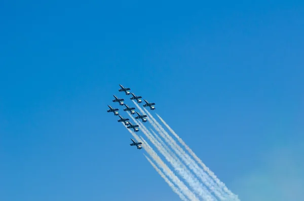 Frecce Tricolori Airshow — Stock fotografie