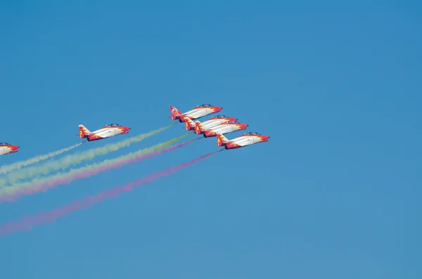 Patrulla Aguila acrobatische ploeg — Stockfoto