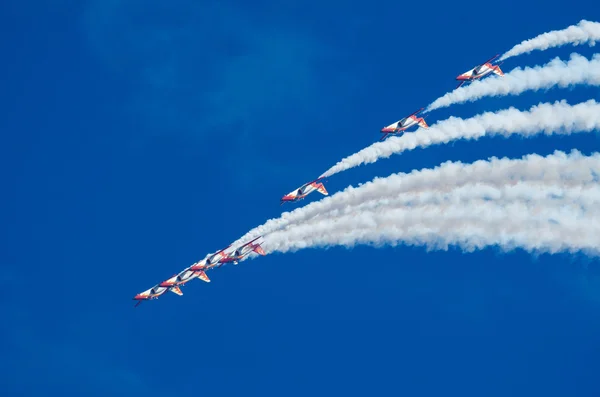 Patrulla Aguila escuadrón acrobático — Foto de Stock