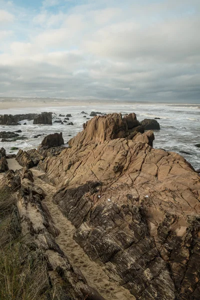 La Pedrera vista a la playa —  Fotos de Stock