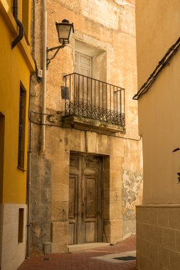 Cocentaina eski şehir sokak