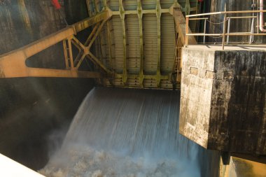 Hidroelektrik Santrali kapısı