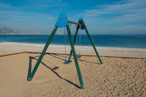 Çocuklar için Beach donatım — Stok fotoğraf