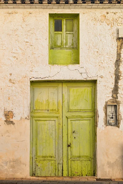 Old facade view — Stock Photo, Image