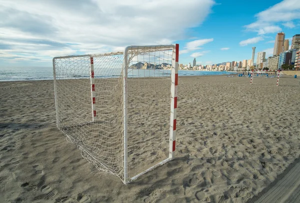 Attrezzature da beach soccer — Foto Stock