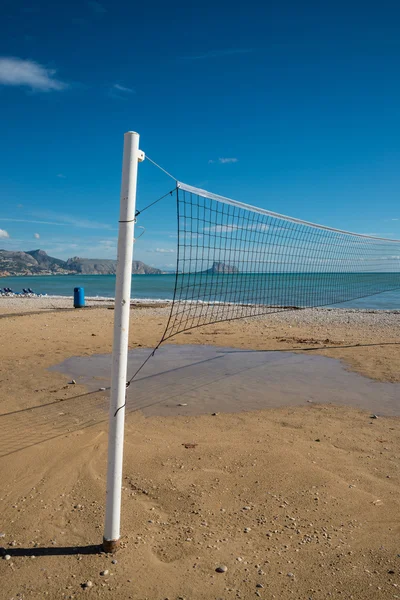 Plaj voleybolu net — Stok fotoğraf