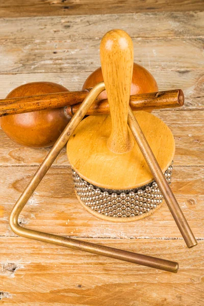 Small percussion instruments — Stock Photo, Image