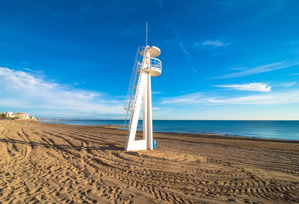Torrevieja uitzicht op het strand — Stockfoto