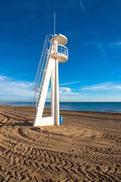 Torrevieja uitzicht op het strand — Stockfoto