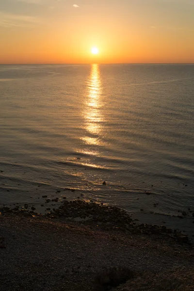 Восход солнца на Коста Бланке — стоковое фото