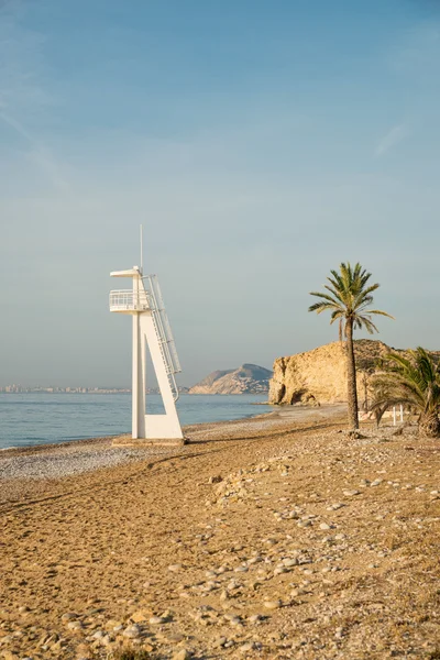 La Vila strandra néző — Stock Fotó