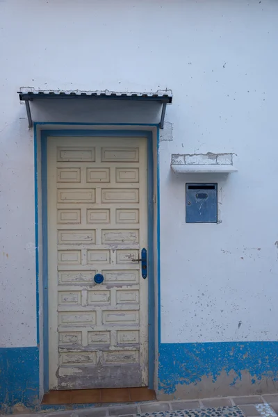 Mediterranean facade detail — Stock Photo, Image