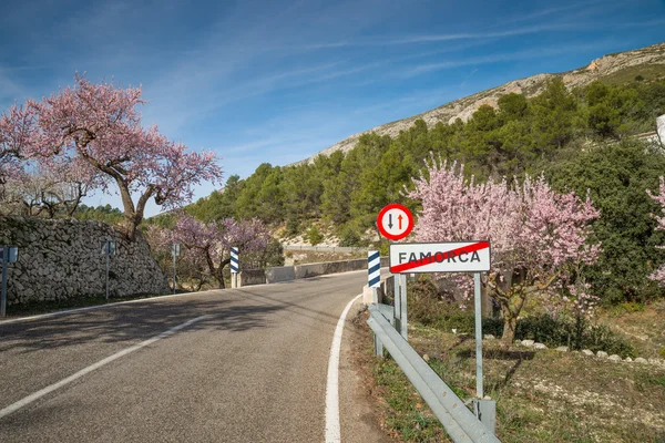 Aussichtsreiche Bergstraße — Stockfoto