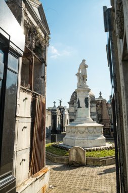 Recoleta mezarlığı şehir Buenos Aires