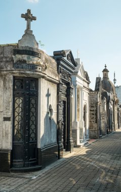 Recoleta mezarlığı şehir Buenos Aires
