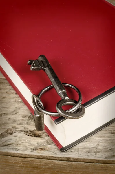 Buch - der Schlüssel zum Wissen — Stockfoto