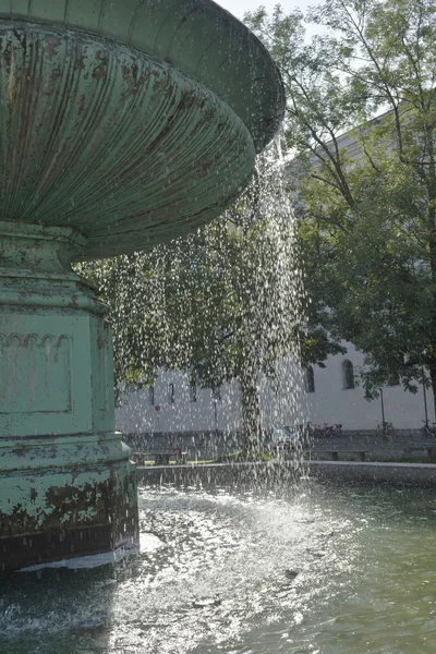 ミュンヘンの噴水 — ストック写真