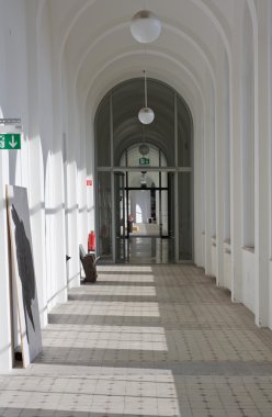 Atölye uzun iç Hall