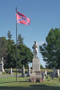 American Civil War Cemetery clipart